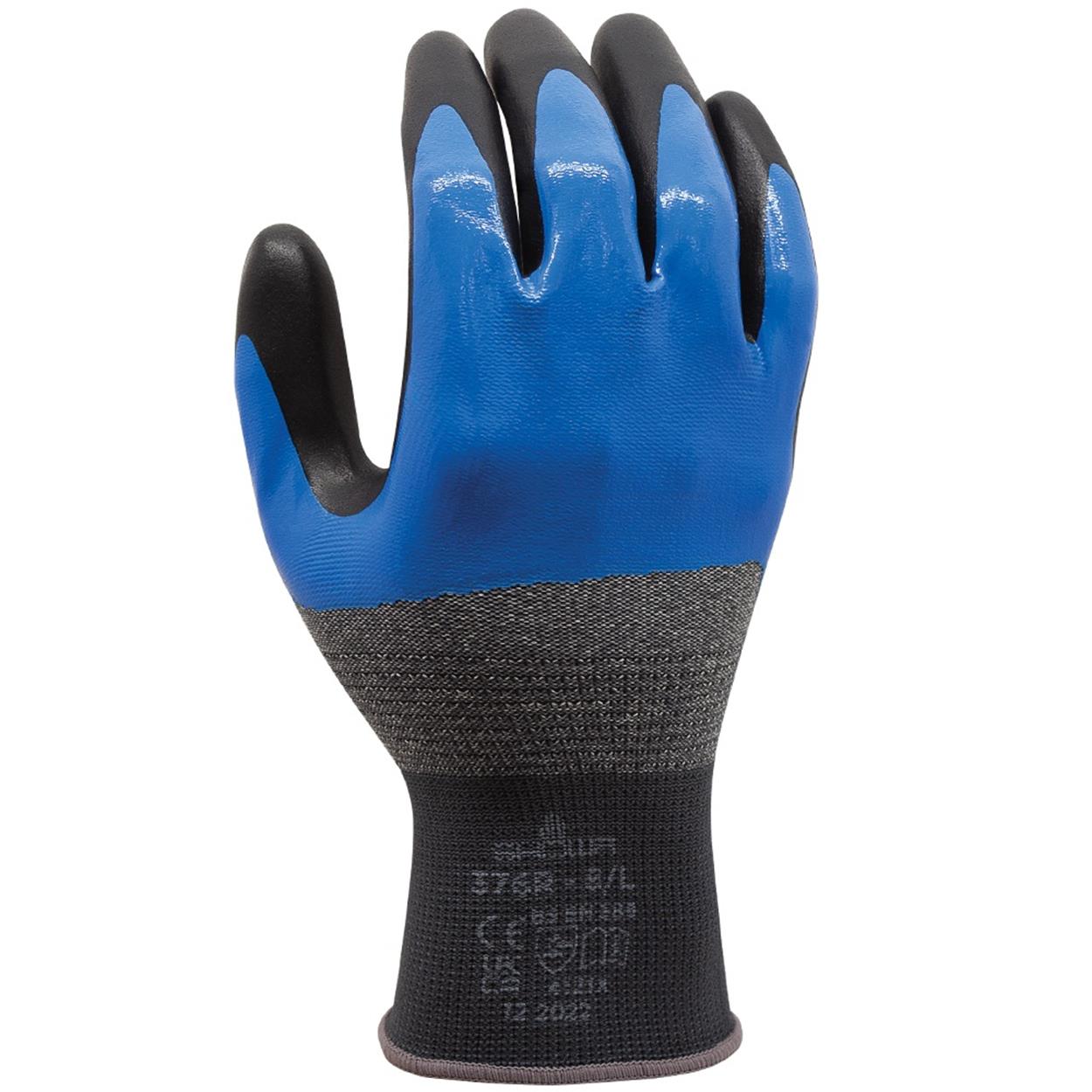 Showa 376R nitril werkhandschoenen met extra gripcoating