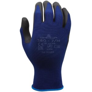 Showa 380 precisie werkhandschoenen met nitril foam coating