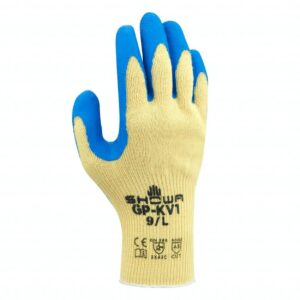 Showa GP-KV1 snijbestendige werkhandschoenen blauw geel