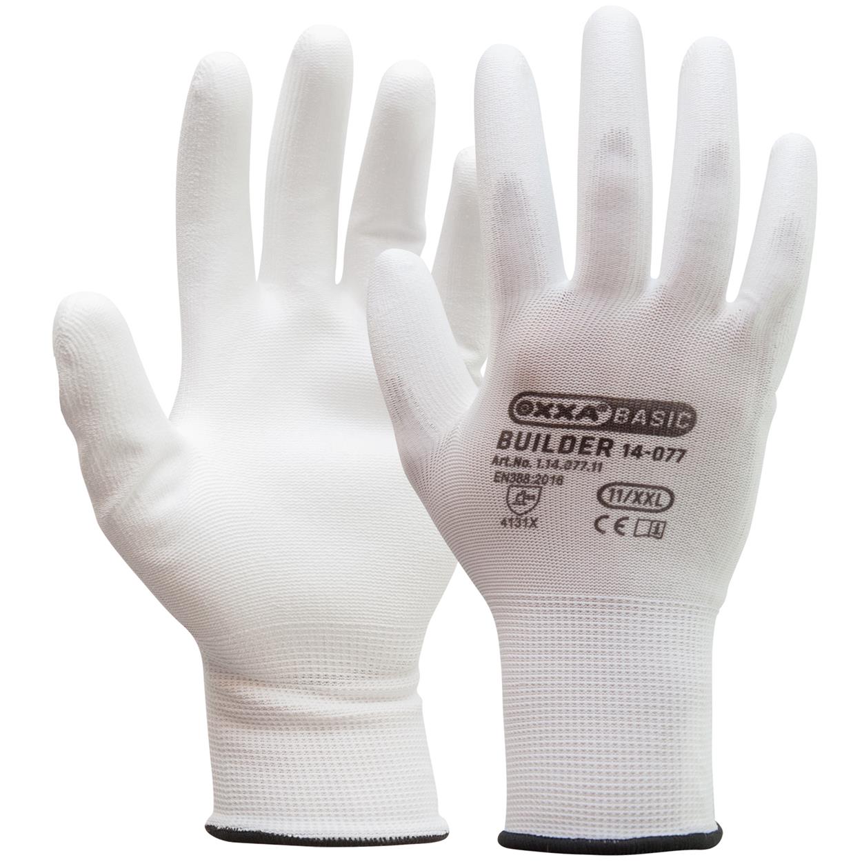 OXXA Builder 14-077 werkhandschoenen wit