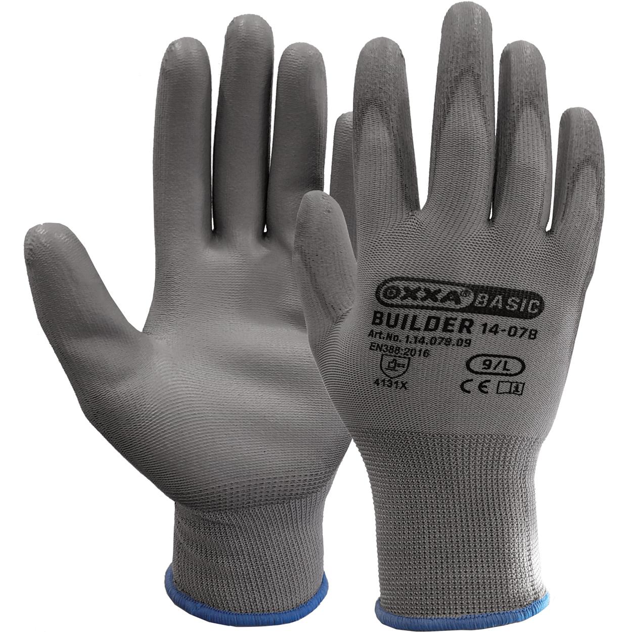 OXXA Builder 14-078 werkhandschoenen grijs