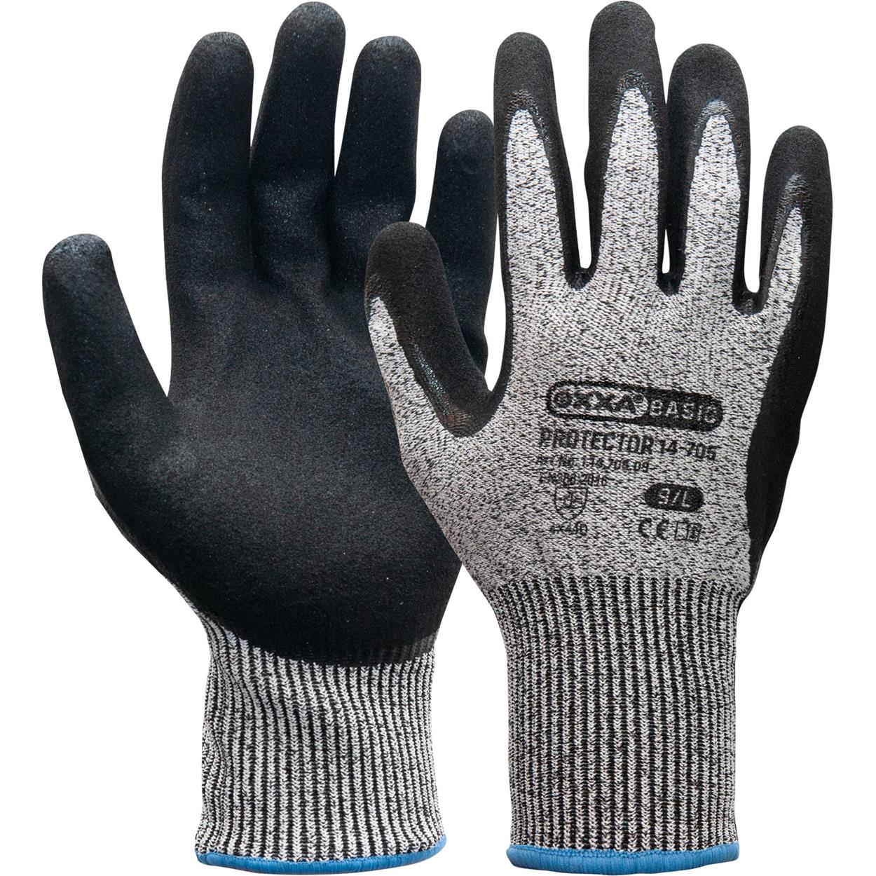OXXA Protector 14-705 werkhandschoenen zwart grijs