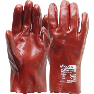 OXXA Cleaner 17-027 PVC werkhandschoenen rood