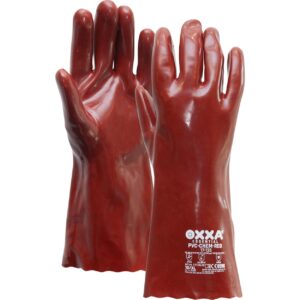 OXXA PVC-Chem Red 17-135 PVC werkhandschoenen rood