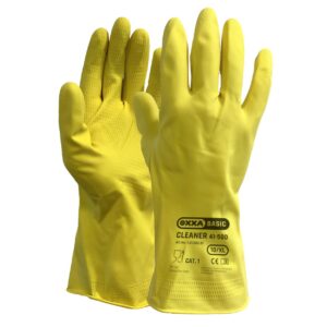 OXXA Cleaner 41-500 latex werkhandschoenen geel