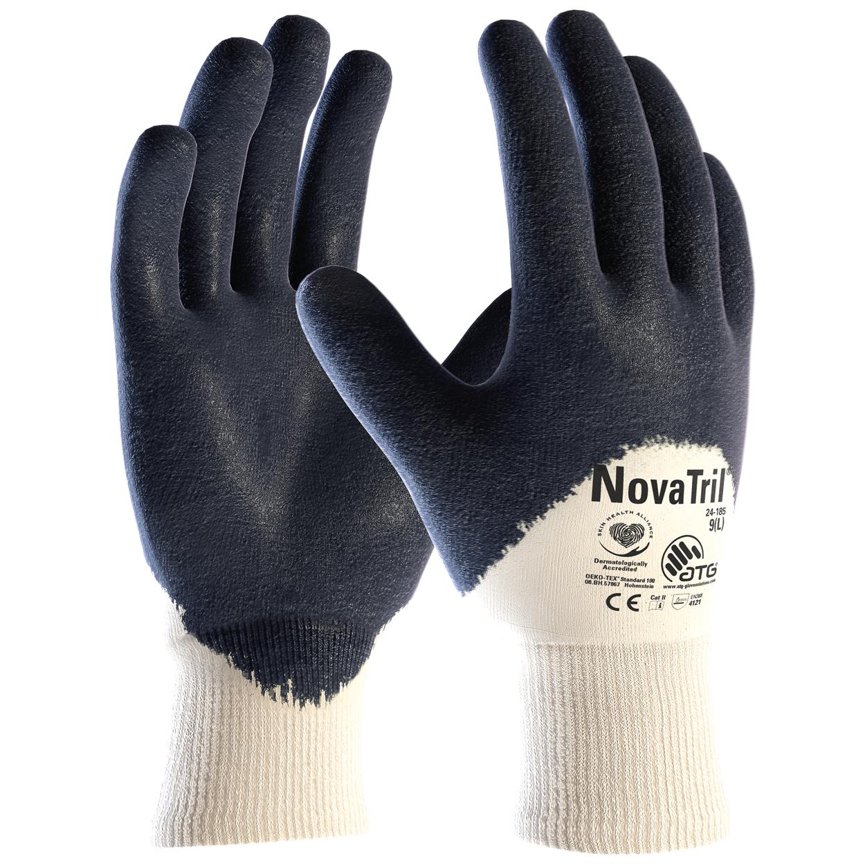 ATG, Novatril 24-185, nitril handschoenen, werkhandschoenen, grip handschoenen