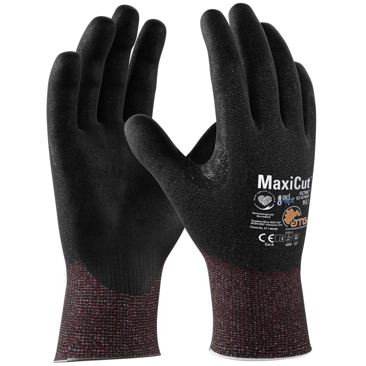 ATG MaxiCut Ultra with AD-APT 52-6745F werkhandschoenen