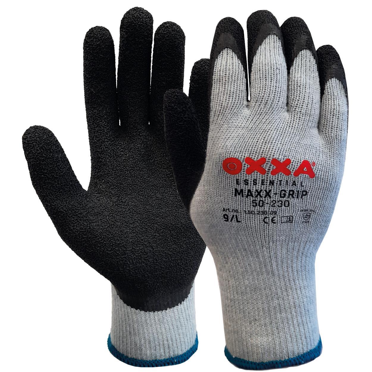 OXXA Maxx-Grip 50-230 latex werkhandschoenen