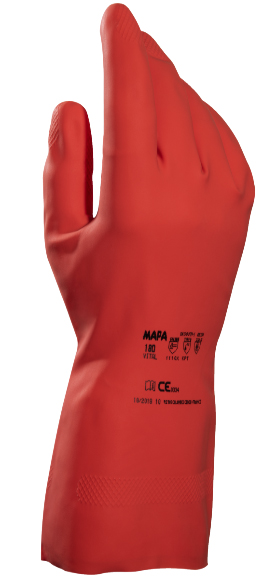 Mapa Vital 180 werkhandschoenen rood