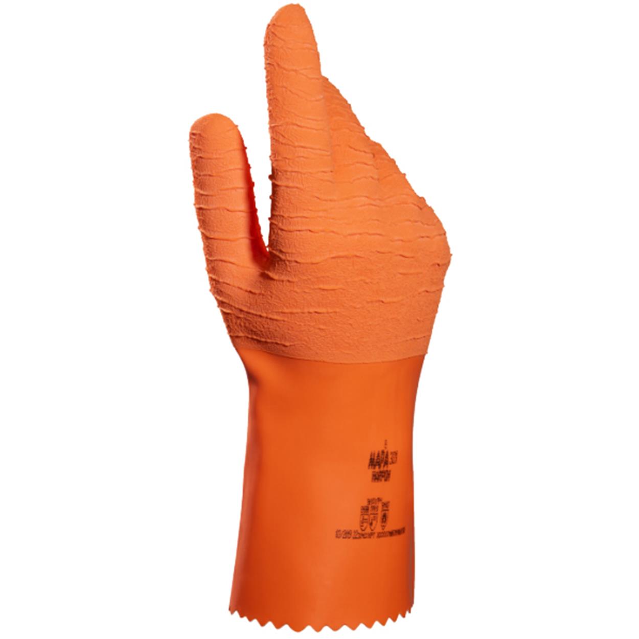 Mapa Harpon 321 latex werkhandschoenen oranje - PBM Toolshop
