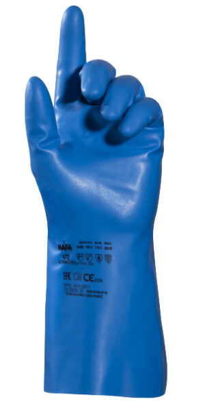 Mapa Ultranitril 472 nitril werkhandschoenen blauw - PBM Toolshop