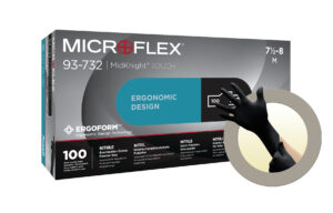 Ansell MicroFlex MidKnight Touch 93-732 handschoen