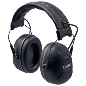uvex aXess one bluetooth gehoorkap met hoofdband