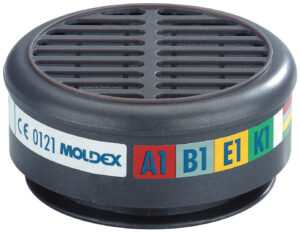Moldex 890001 gas- en dampfilter A1B1E1K1