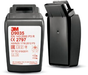 3M Secure Click D9035 stoffilter P3 R met harde behuizing