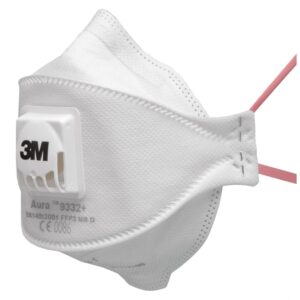 3M Aura 9332+ FFP3 NR D stofmasker met uitademventiel