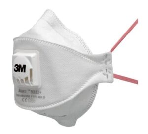 3M Aura 9332+ FFP3 NR D stofmasker met uitademventiel