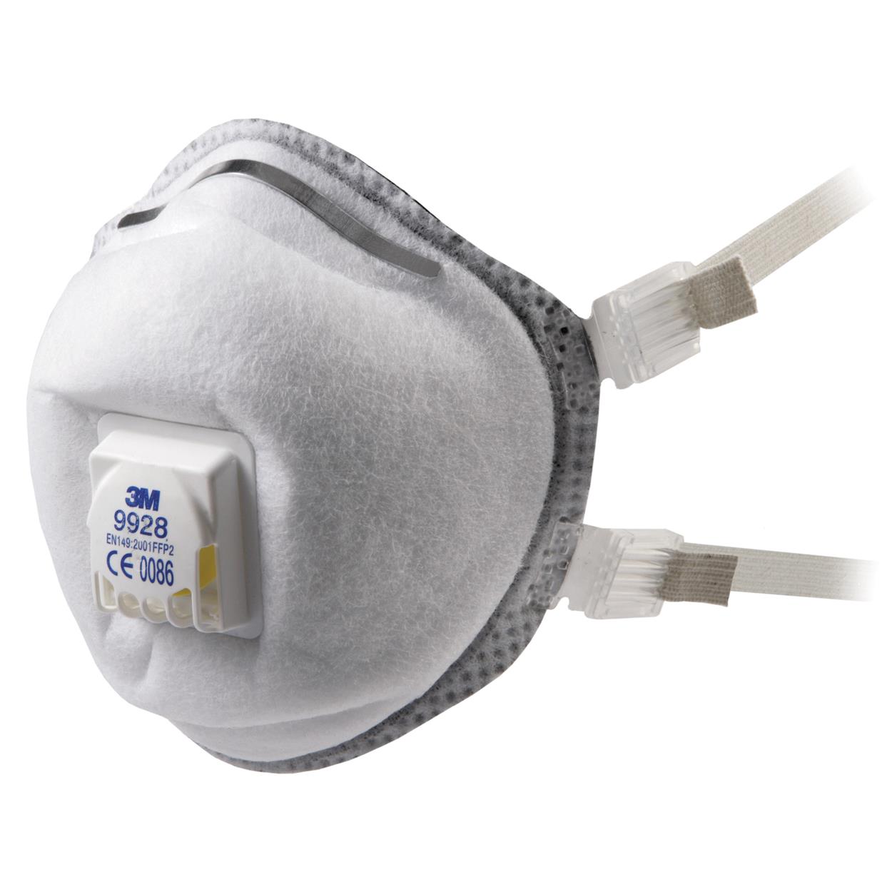 3M 9928 FFP2 R D stofmasker met Cool Flow uitademventiel