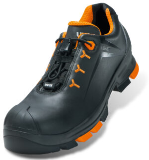 uvex 2 6502 veiligheidsschoenen S3 zwart oranje breedte 10 11 12 14 maat 35 tot en met 52