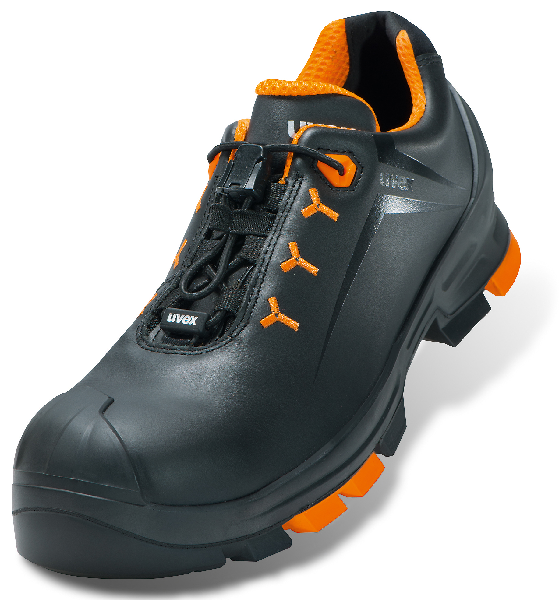 uvex 2 6502 veiligheidsschoenen S3 zwart oranje breedte 10 11 12 14 maat 35 tot en met 52