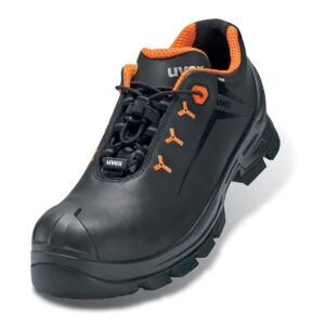 uvex 2 6522 S3 veiligheidsschoen zwart oranje breedte 10 11 12 maat 35 tot en met 52