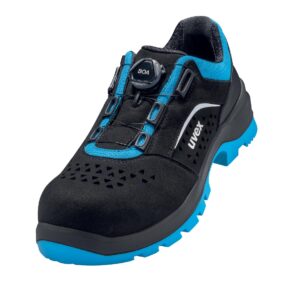uvex 2 xenova 9558 S1P lage veiligheidsschoen zwart blauw maat 38 tot en met 52