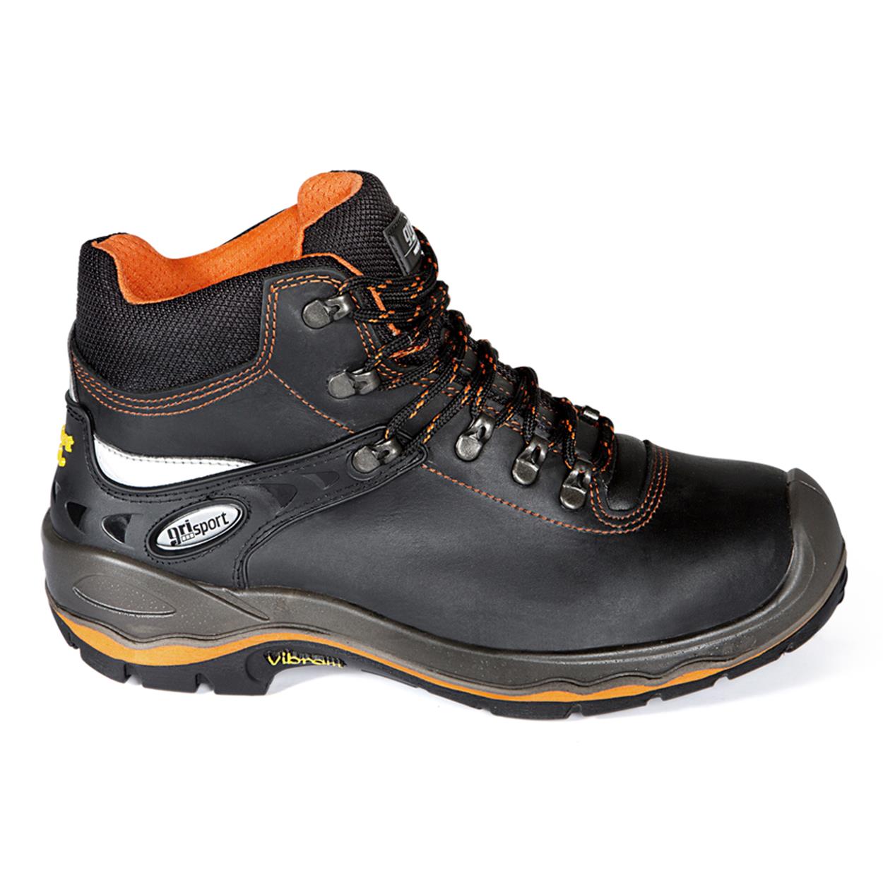 Grisport 70070 var 116 S2 lage veiligheidsschoenen zwart maat 36 tot en met 48