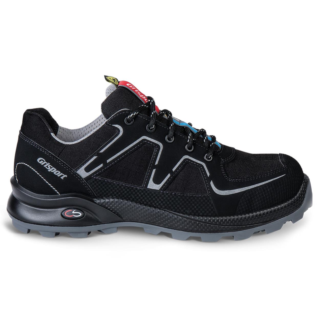 Grisport Cross Safety Nordic S3 veiligheidsschoen zwart zilver maat 39 tot en met 48