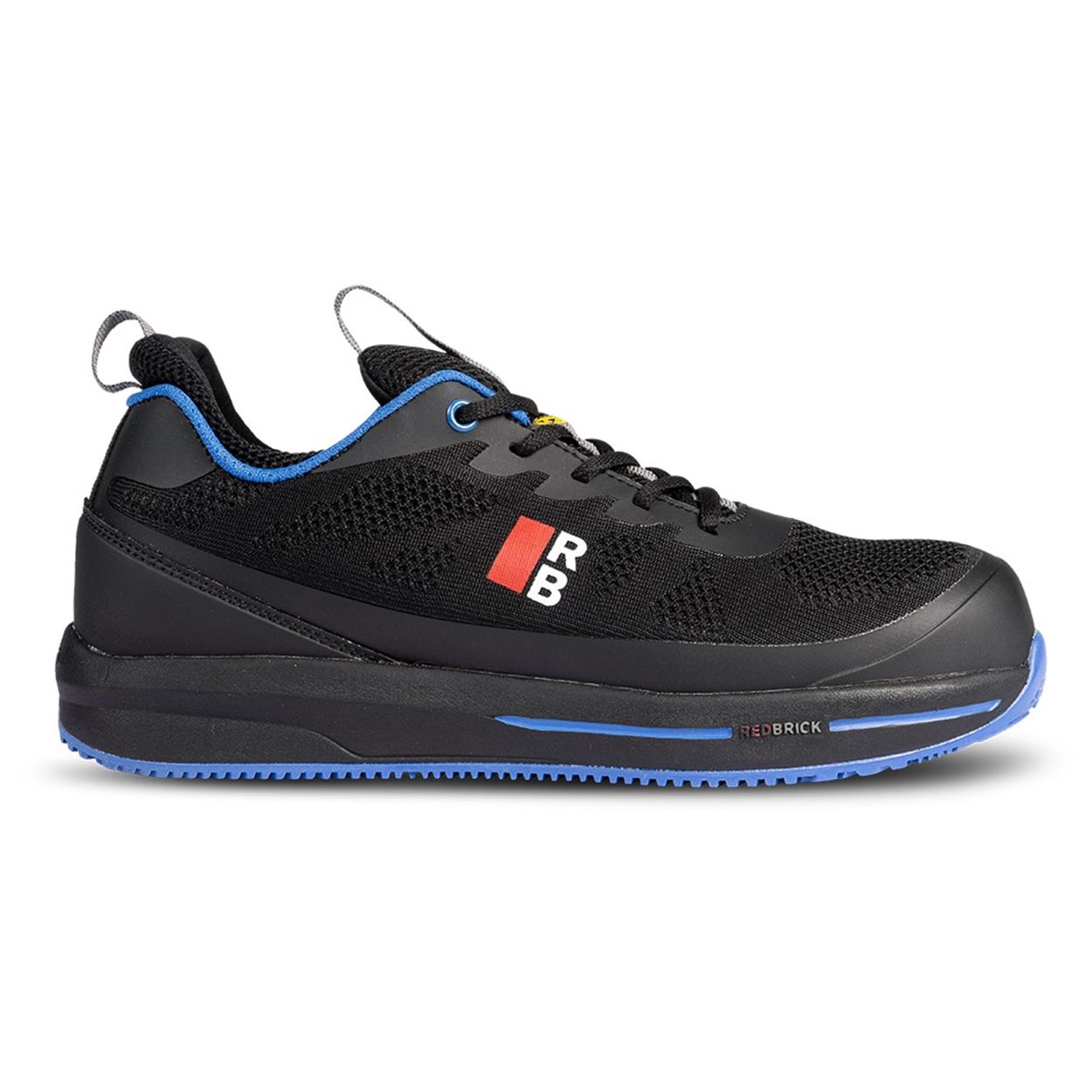 Redbrick Motion Star AF S1PS veiligheidsschoen zwart blauw maat 39 tot en met 48