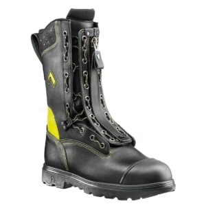 Haix Fire Flash Gamma brandweerlaars met GORE-TEX®, Two Zone Lacing System, zaagklasse 2 en SRC antislipzool