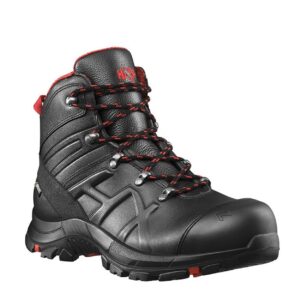 Haix Black Eagle Safety 54 Mid veiligheidsschoen S3 zwart met GORE-TEX®, composiet veiligheidsneus, ESD en SRC antislipzool