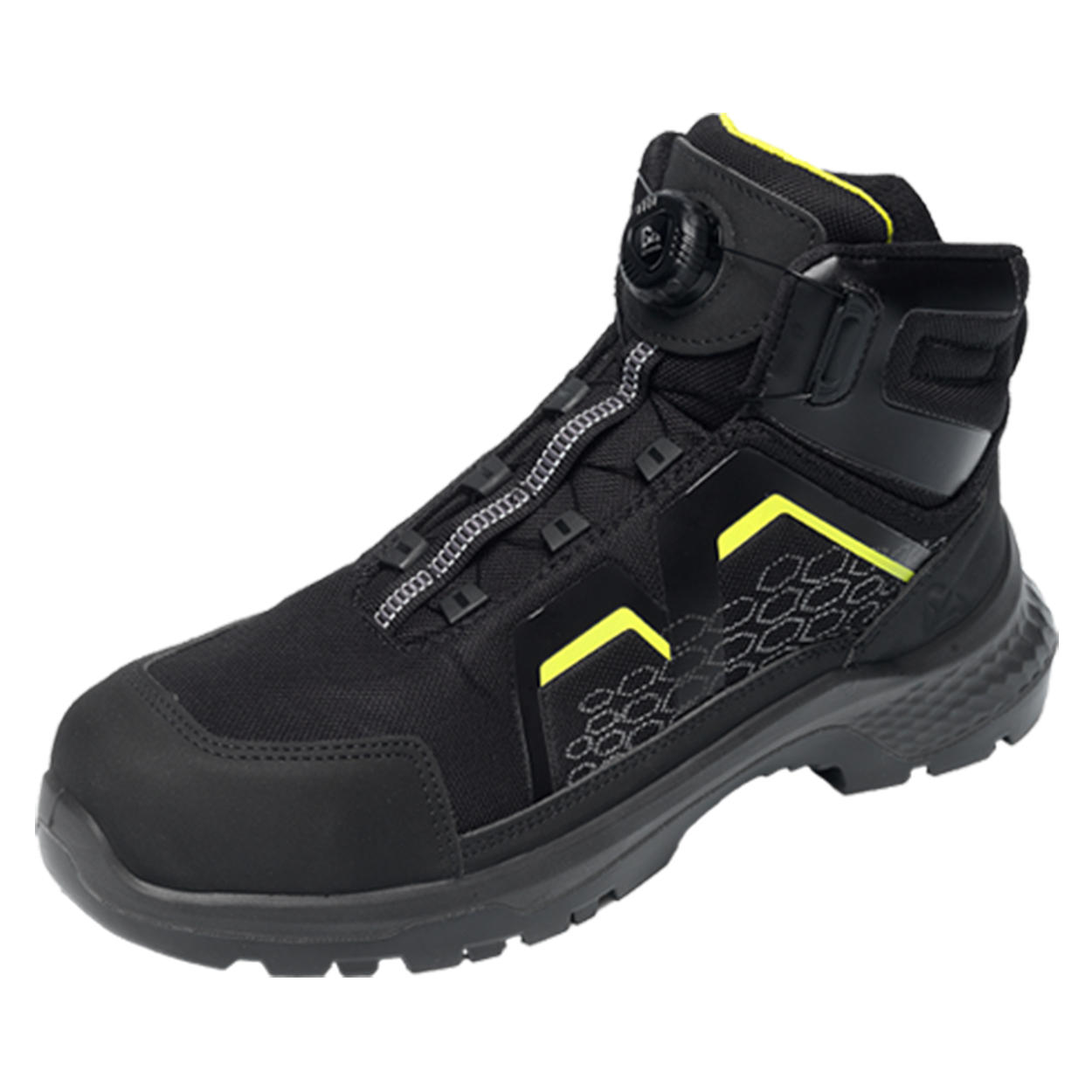 Emma Crossforce Flex High S3S metaalvrije veiligheidsschoenen met Fast Lock System