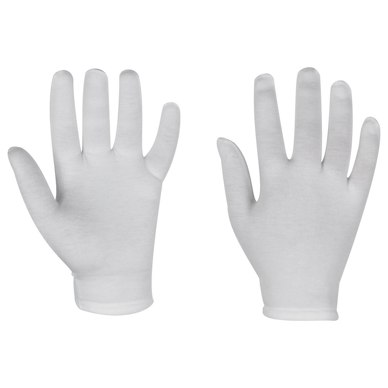 Honeywell RU711 katoenen handschoen wit