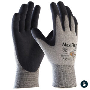 ATG MaxiFlex Elite 34-774B nitrilhandschoen zwart grijs