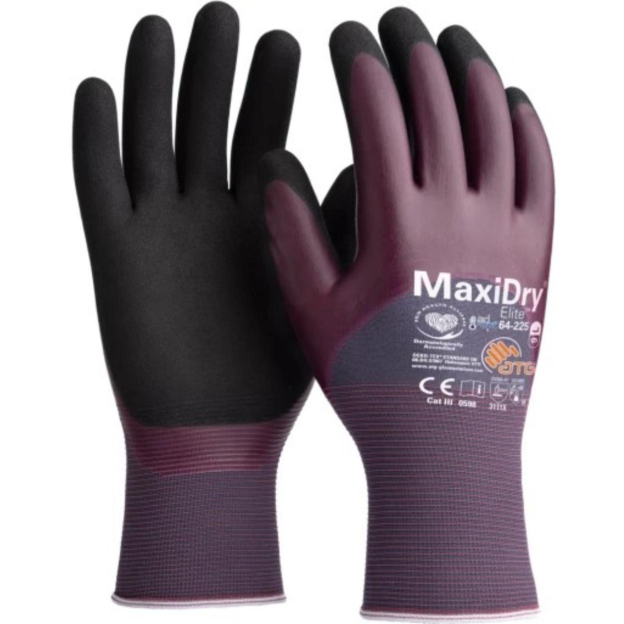 ATG MaxiDry Elite 64-225 handschoen paars