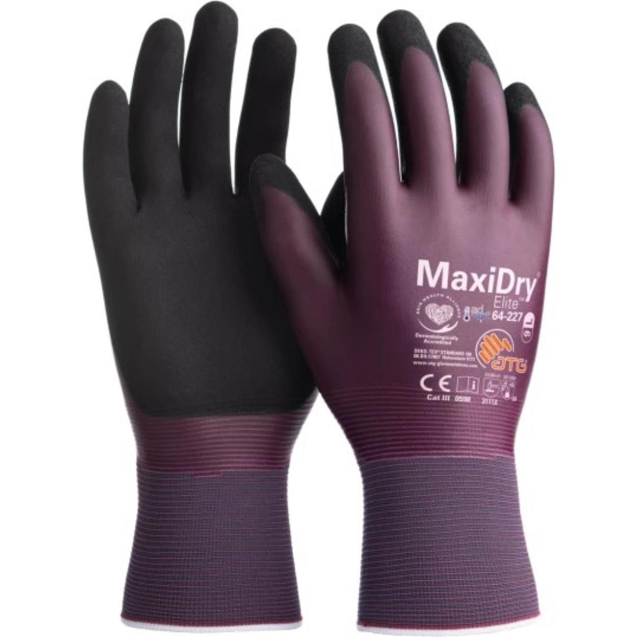 ATG MaxiDry Elite 64-227 handschoen paars