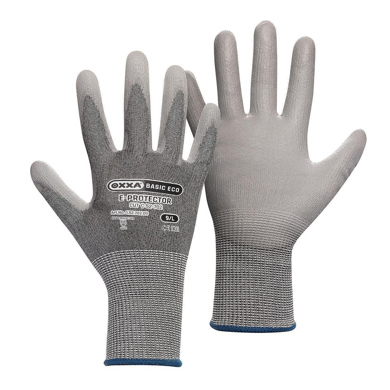 OXXA E-Protector Cut C 52-702 snijbestendige handschoen grijs