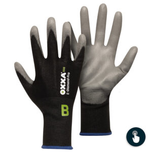 OXXA E-Diamond-Pro 52-770 snijbestendige handschoen grijs zwart