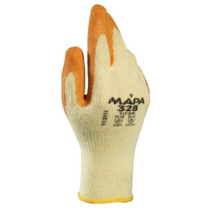 Mapa Titan 328 handschoen oranje geel