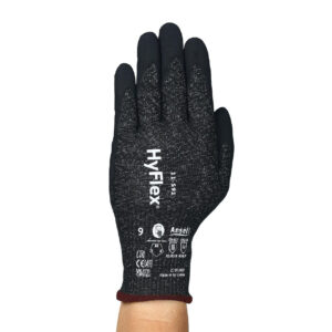 Ansell HyFlex 11-591 snijbestendige handschoen zwart