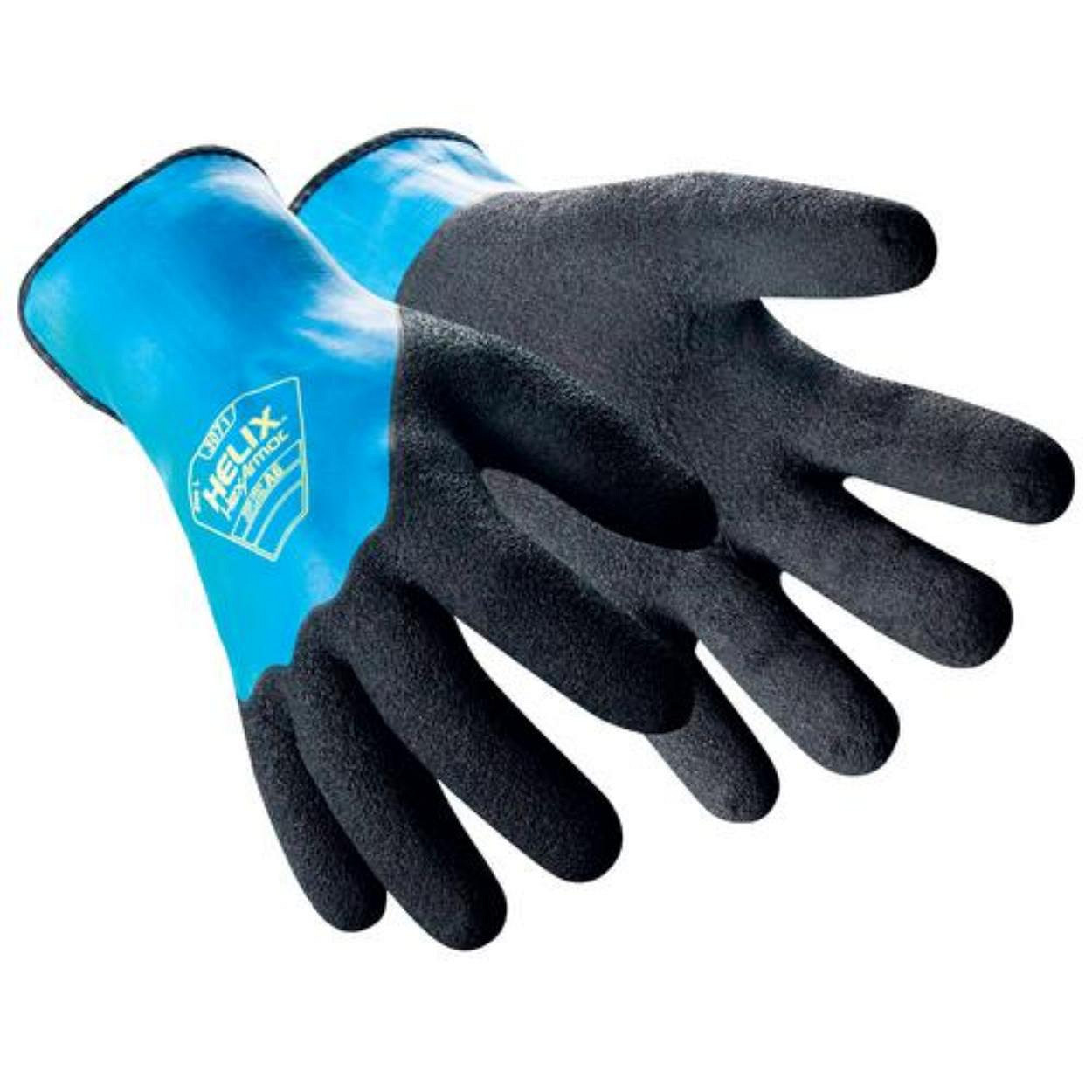 HexArmor Helix 3071 snijbestendige handschoen zwart/blauw