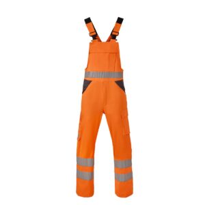HAVEP 20483 Amerikaanse overall RWS+ oranje/grijs
