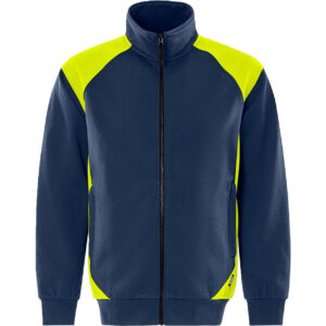 Fristads 7248 GSM unisex sweatjack met rits