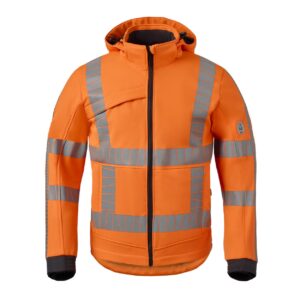 HAVEP 50481 softshell jas RWS+ oranje/grijs