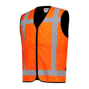 Majestic Bodycool 2BSAFE Zipper coolvest RWS fluo oranje
