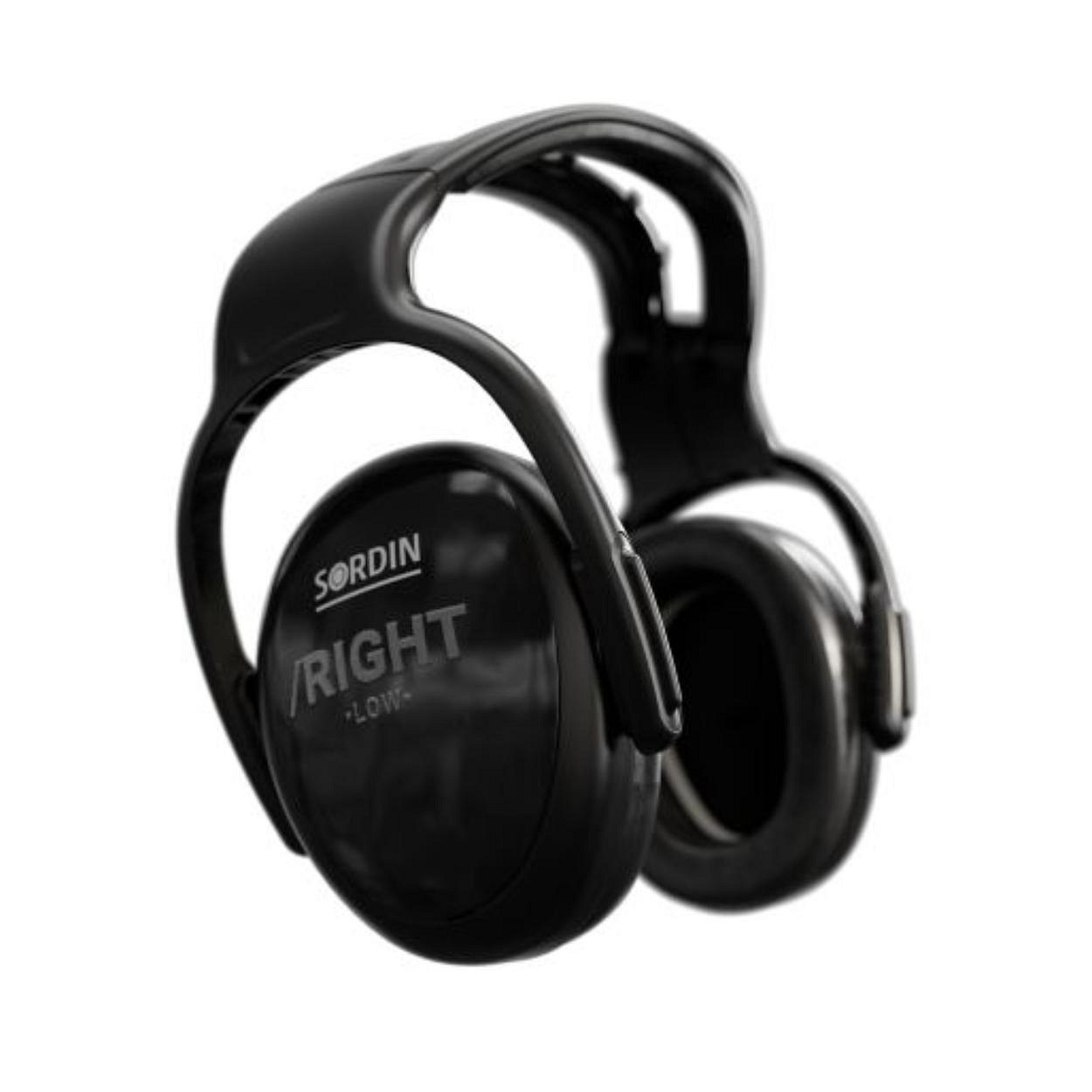 MSA Sordin left/RIGHT LOW passieve gehoorkap met hoofdband