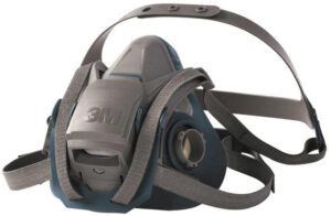 3M 6503QL halfgelaatsmasker grijs/blauw