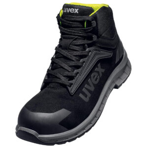 uvex 2 trend 6942/2 hoge veiligheidsschoen S3S zwart/geel