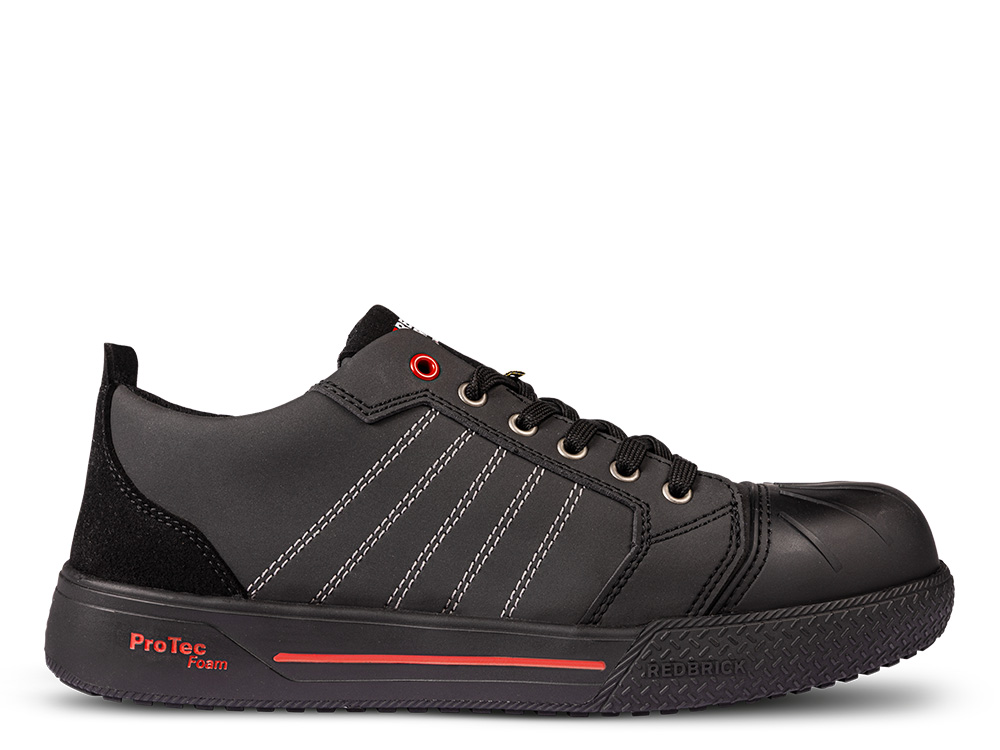 Redbrick Champ Low S3S zwarte veiligheidsschoen