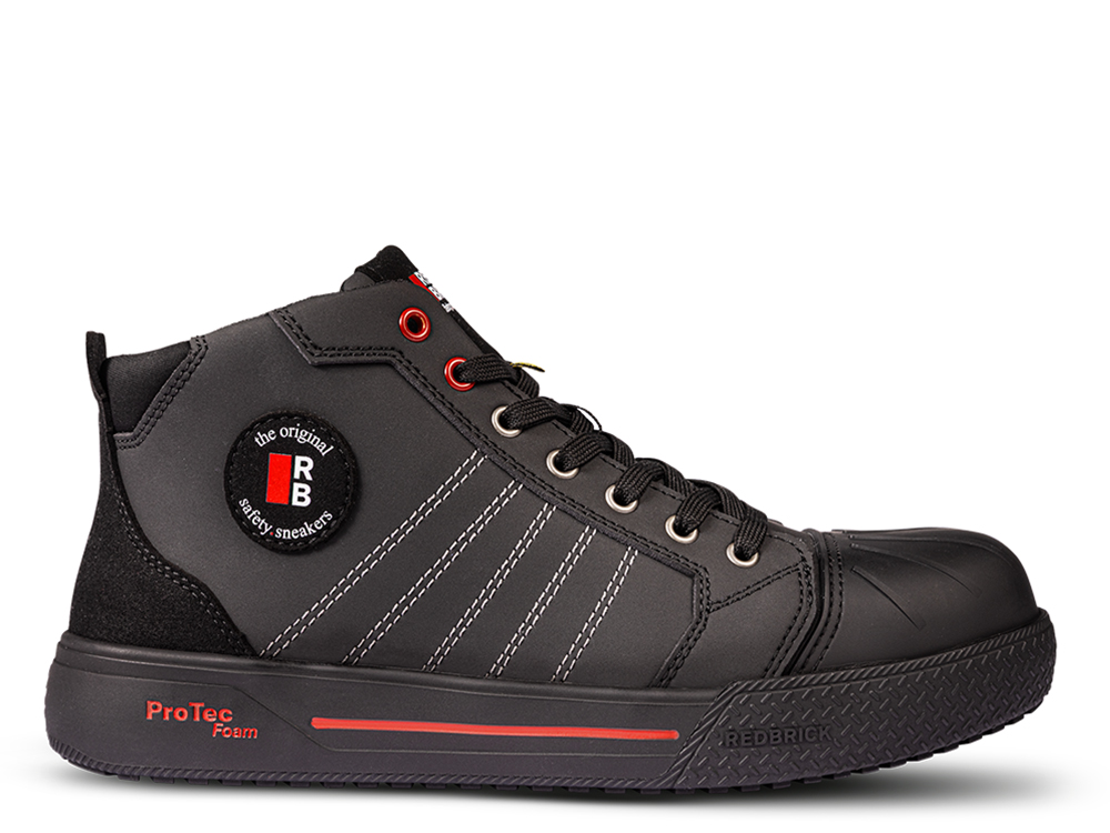 Redbrick Champ High S3S veiligheidsschoen zwart